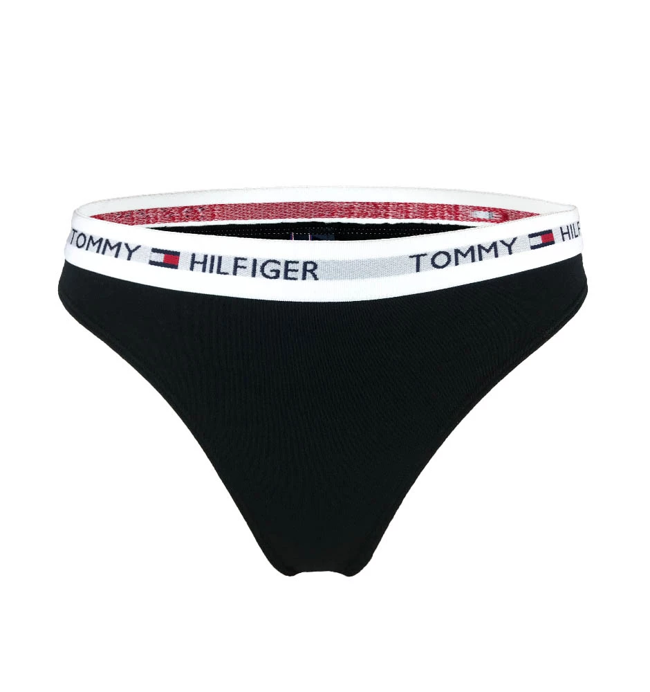 TOMMY HILFIGER - Iconic cotton čierne bikini