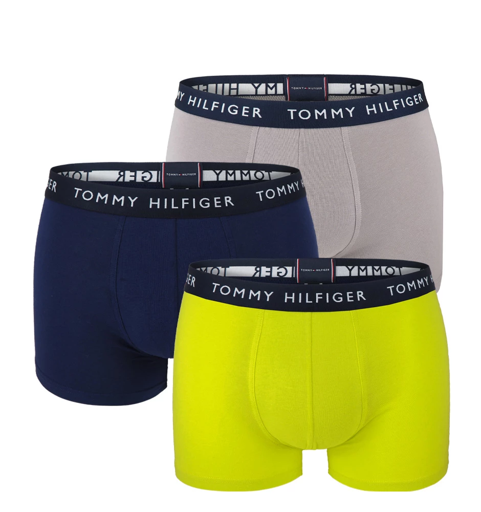 TOMMY HILFIGER - 3PACK premium cotton essentials sublunar color boxerky - limitovaná edícia
