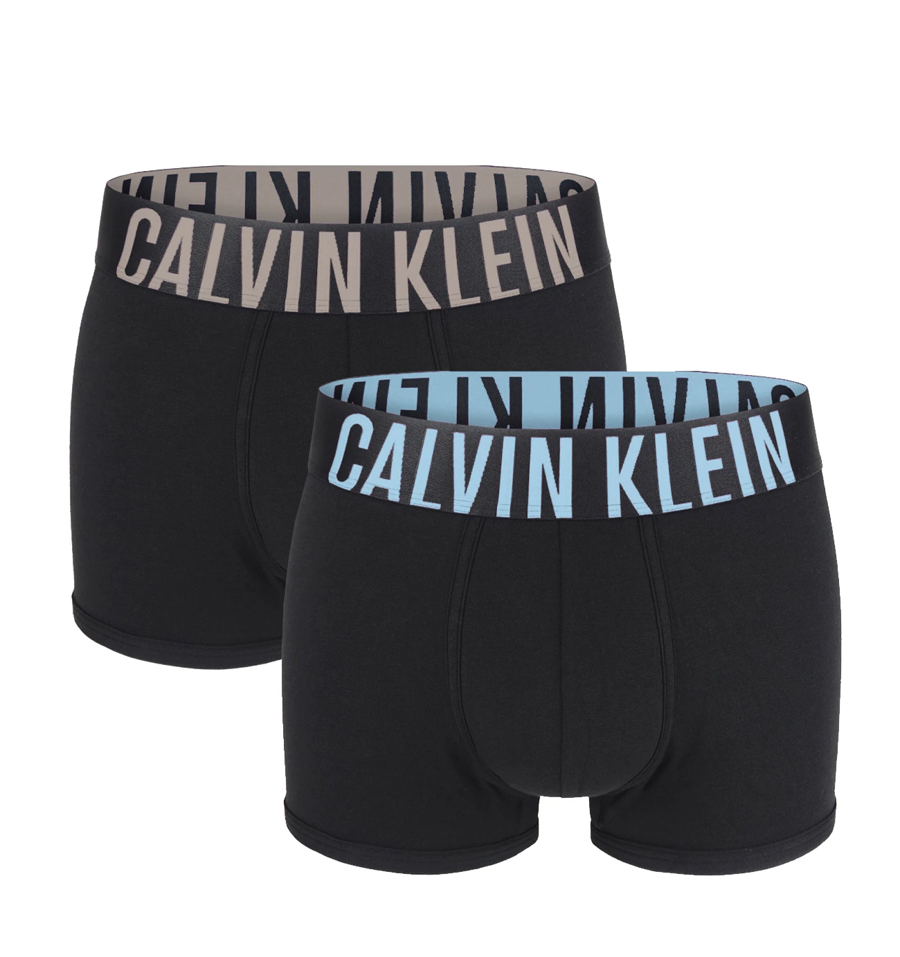 CALVIN KLEIN - boxerky 2PACK Intense power winter color weist - imitovaná edícia