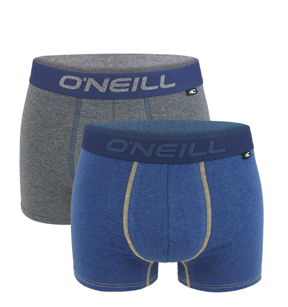 O'NEILL - 2PACK dark grey jeans boxerky z organickej bavlny