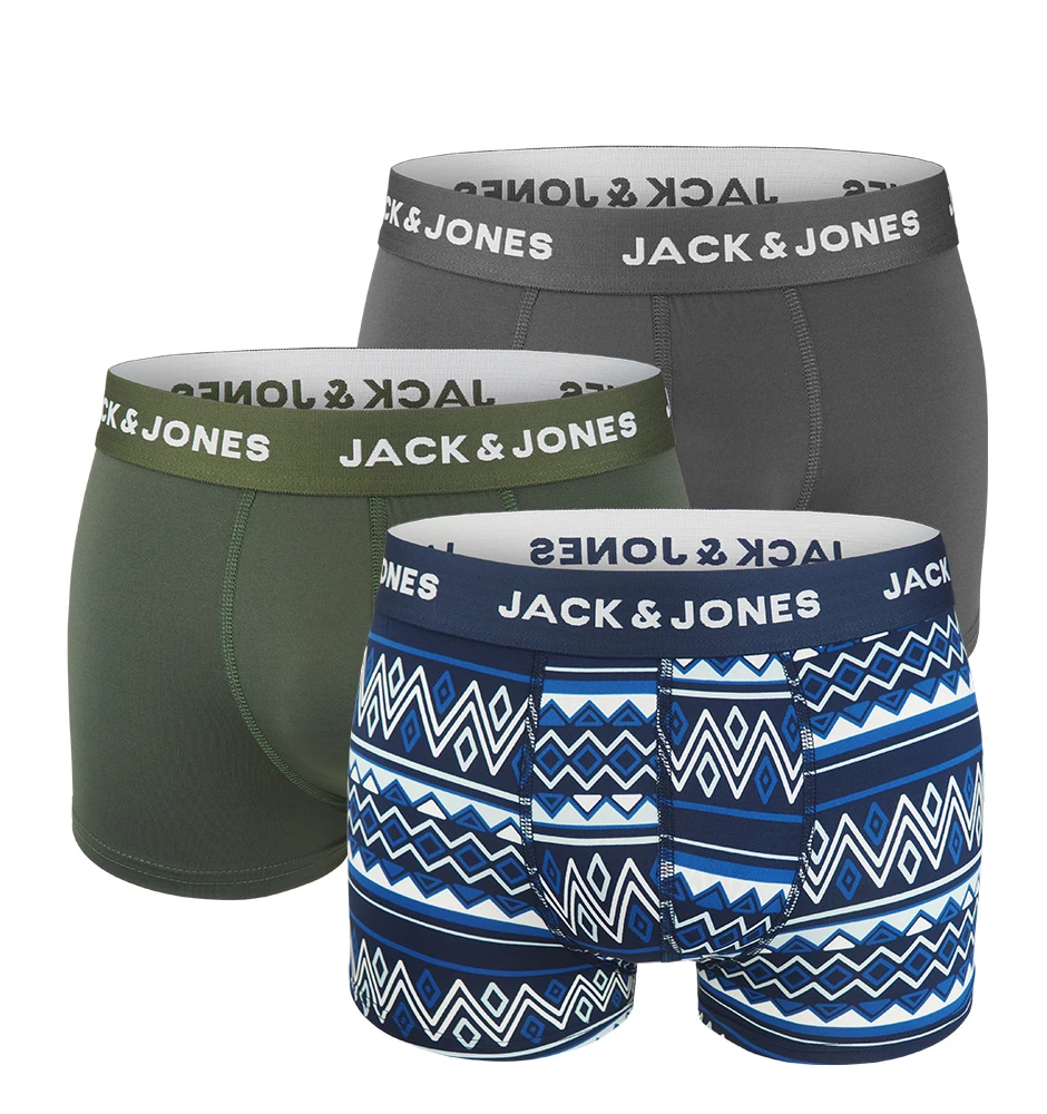 JACK & JONES - 3PACK Jack Felix boxerky z mikrovlákna
