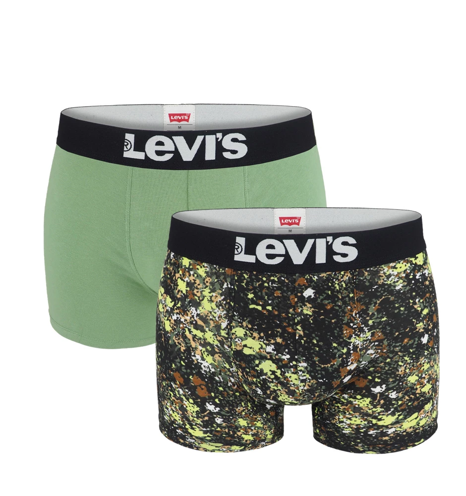 LEVI`S - 2 PACK Levi`s spacey flower green combo boxerky