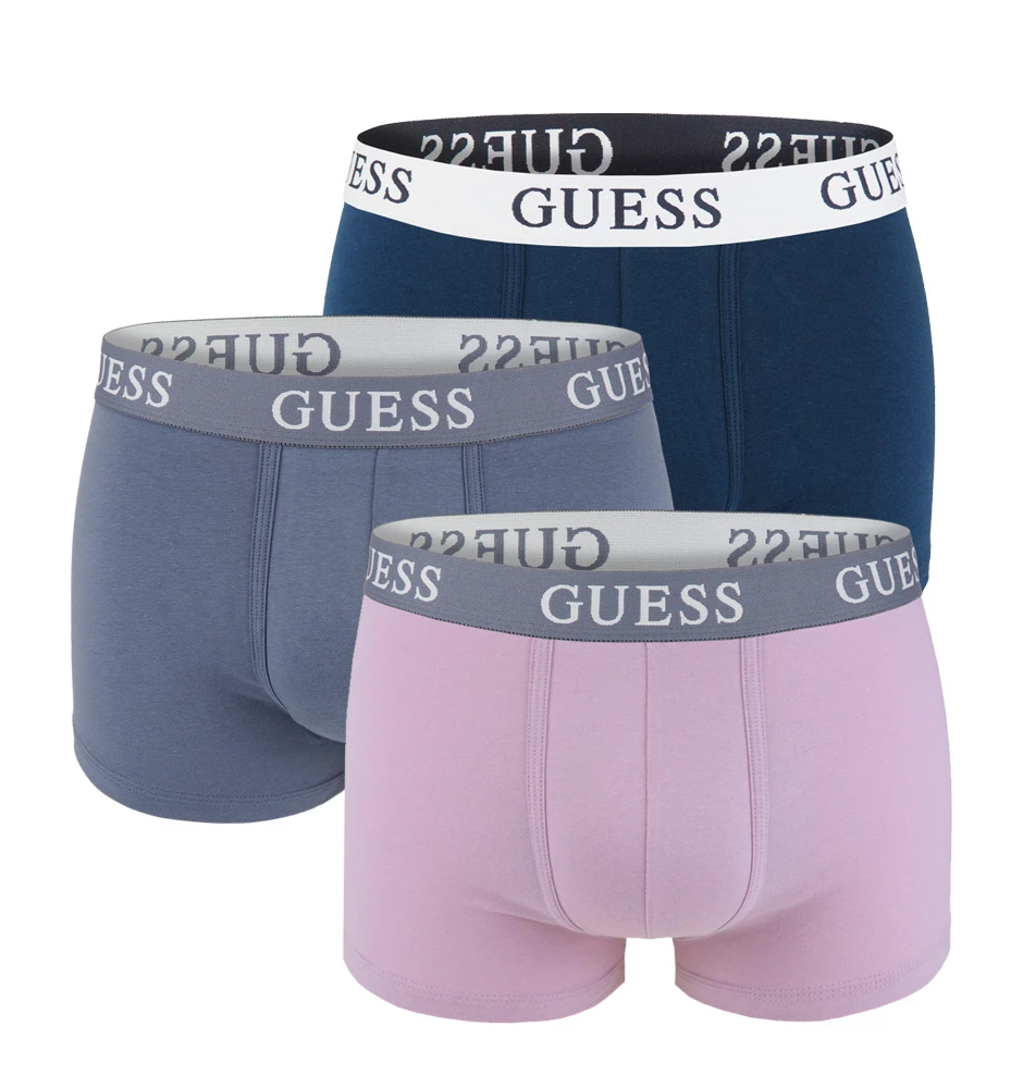 GUESS - 3PACK Guess modern color boxerky z organickej bavlny - limitovaná edícia