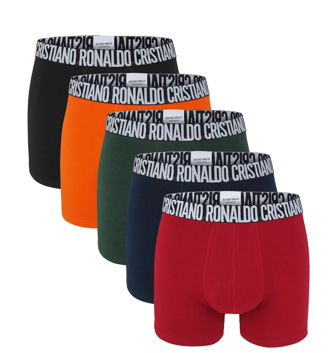 CRISTIANO RONALDO CR7 - boxerky 5PACK multicolor v darčekovom balení - limitovaná edícia
