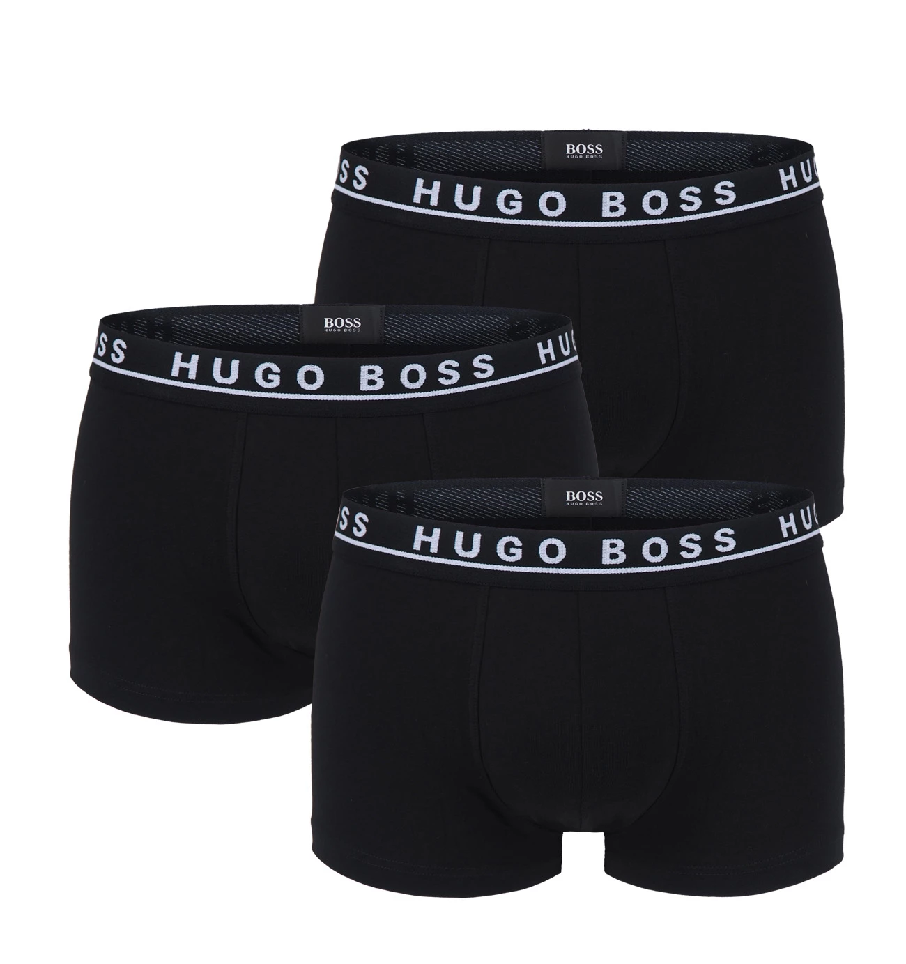 BOSS - 3PACK boxerky black (HUGO BOSS)