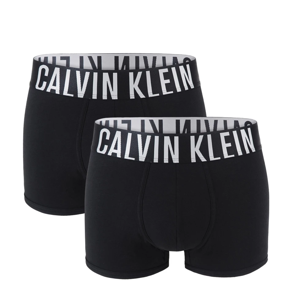 CALVIN KLEIN - 2PACK Intense power čierne boxerky