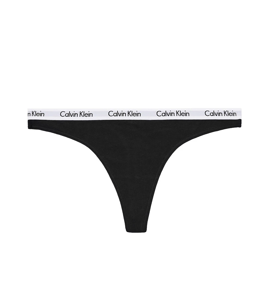 Calvin Klein - carousel čierne tangá