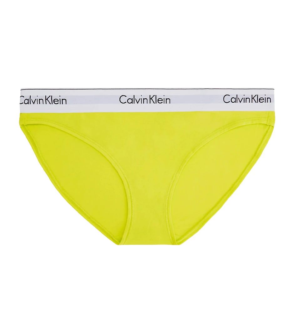 CALVIN KLEIN - nohavičky Modern Cotton yellow citrus - special limited edition