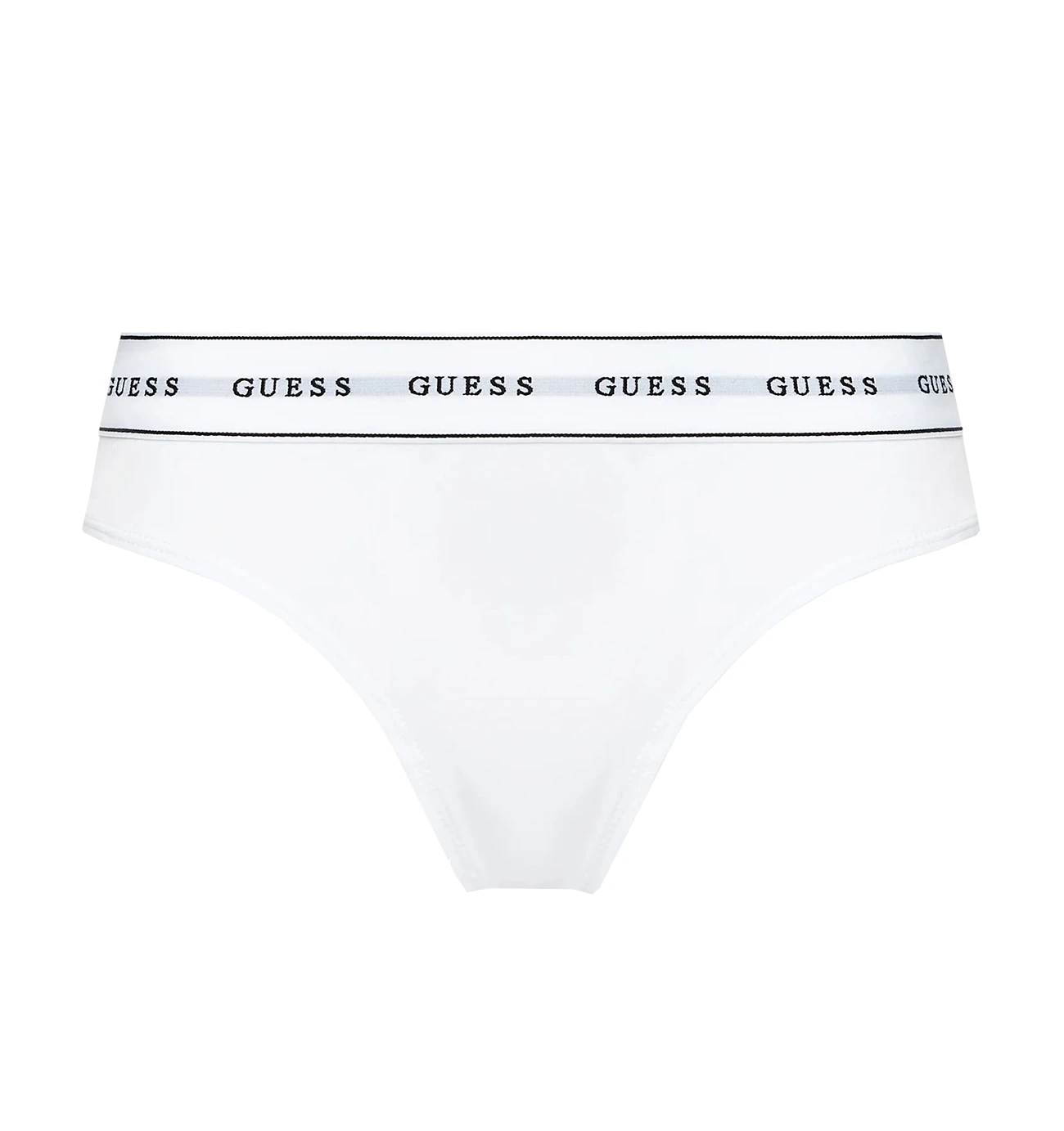 GUESS - organic cotton biele dámske nohavičky