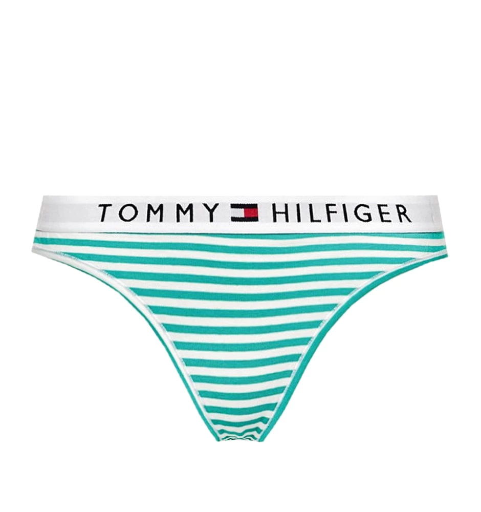 TOMMY HILFIGER - Iconic cotton stripes tangá z organickej bavlny