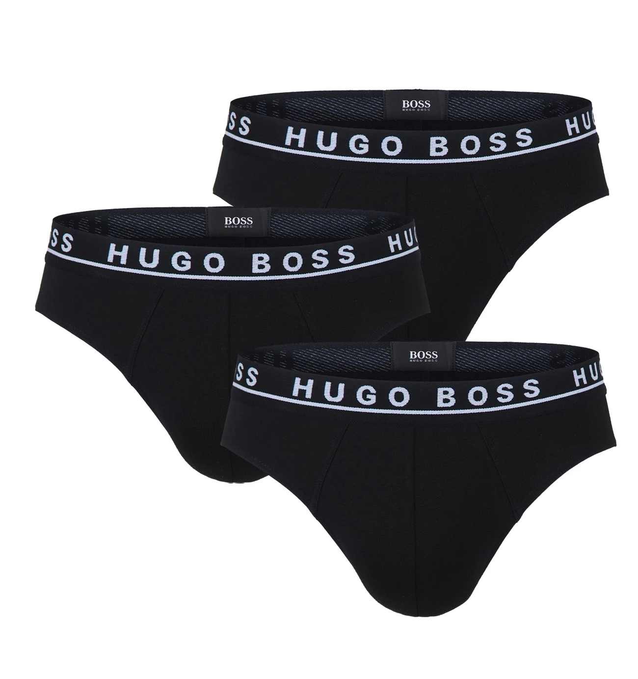 BOSS - 3PACK slipy black (HUGO BOSS)