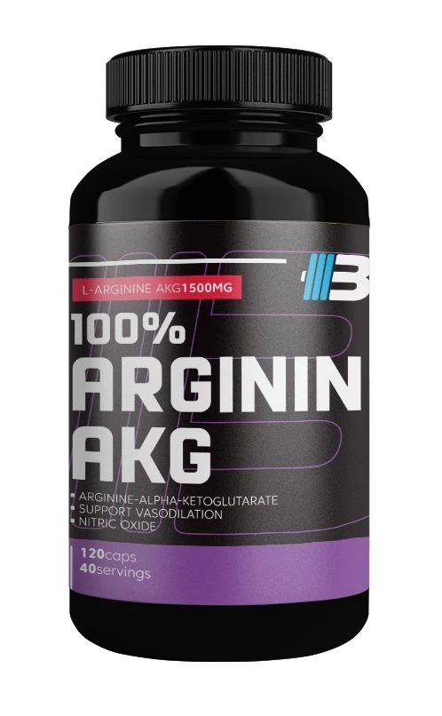 100% Arginin AKG - Body Nutrition 120 kaps.
