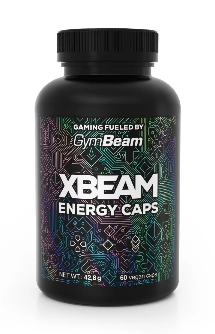 XBEAM Energy Caps - GymBeam 60 kaps.