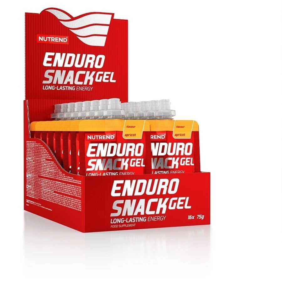 EnduroSnack Gel sáčok - Nutrend 16 x 75 g Salted Caramel