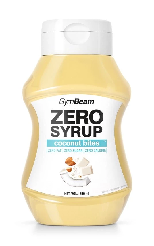 Zero Syrup 350 ml. - GymBeam  350 ml. Coconut Bites
