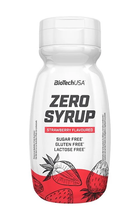 Zero Syrup - Biotech USA 320 ml. Strawberry