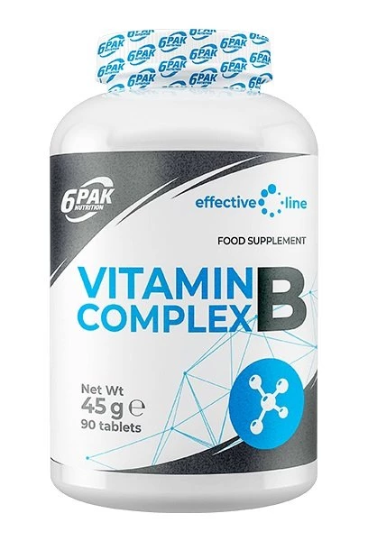Vitamin B Complex - 6PAK Nutrition 90 tbl.