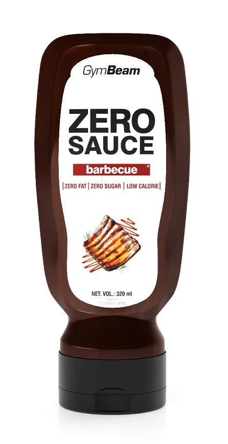 ZERO Barbecue Sauce - GymBeam 320 ml.