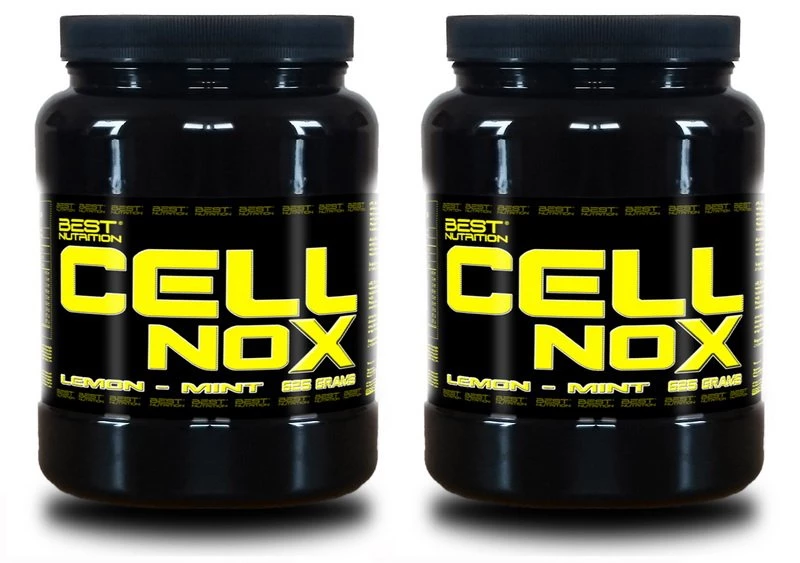 1+1 Zadarmo: CellNOX Muscle Pump od Best Nutrition 625 g + 625 g Lemon-Mint
