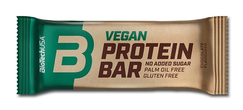Tyčinka Vegan Protein Bar - Biotech USA 50 g Chocolate
