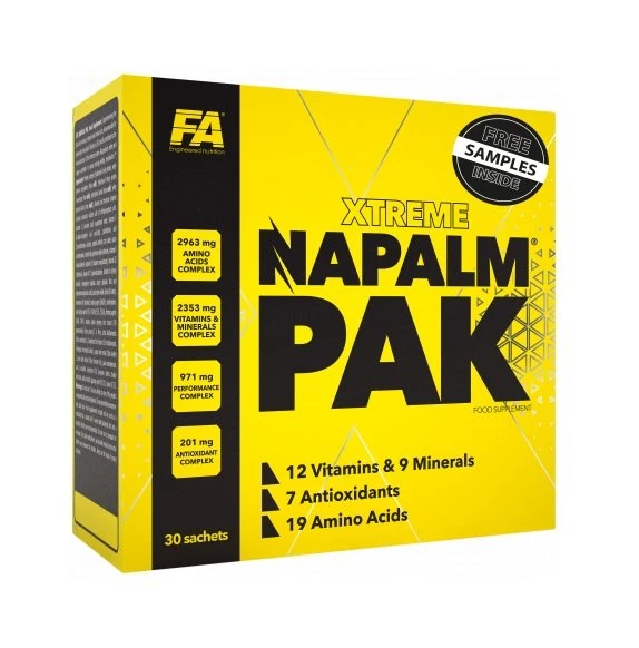 Xtreme Napalm Pak - Fitness Authority 30 sáčkov