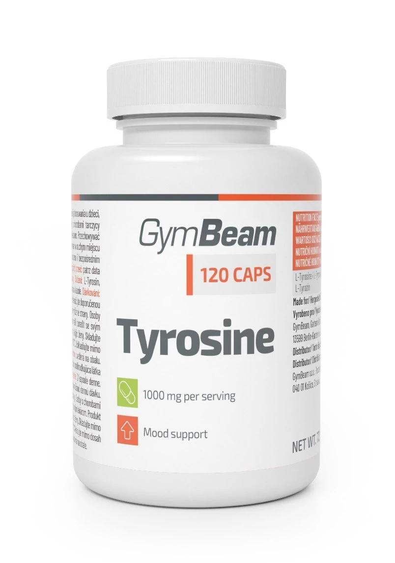Tyrosine - Gymbeam 120 kaps.