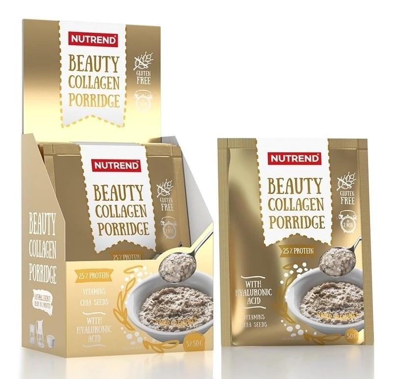 Beauty Collagen Porridge - Nutrend 5 x 50 g Mild Pleasure