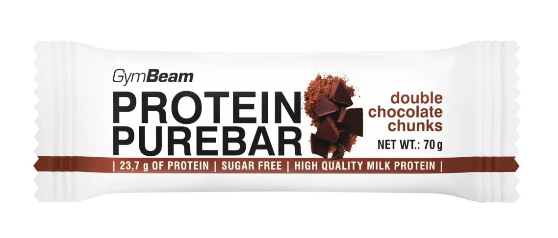 Tyčinka: Protein PureBar - GymBeam 70 g Cookies and Cream