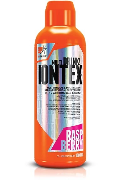 Iontex Multi Drink Liquid + Pumpa Zadarmo - Extrifit 1000 ml Pink Grep