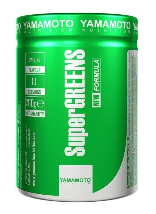 Super Greens (patentované výťažky z ovocia a zeleniny) - Yamamoto 200 g Kiwi+Lime