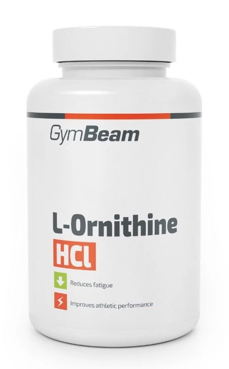 L-Ornithine HCl - GymBeam 90 kaps.