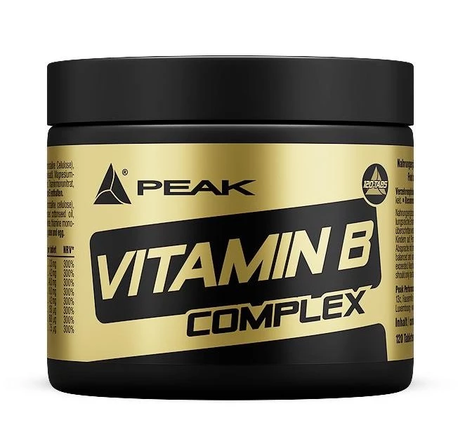 Vitamin B Complex - Peak Performance 120 tbl.