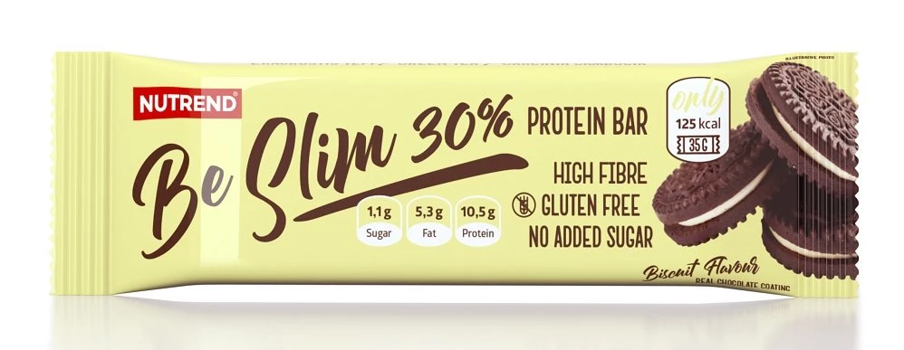 Tyčinka: Be Slim - Nutrend 35 g Biscuit