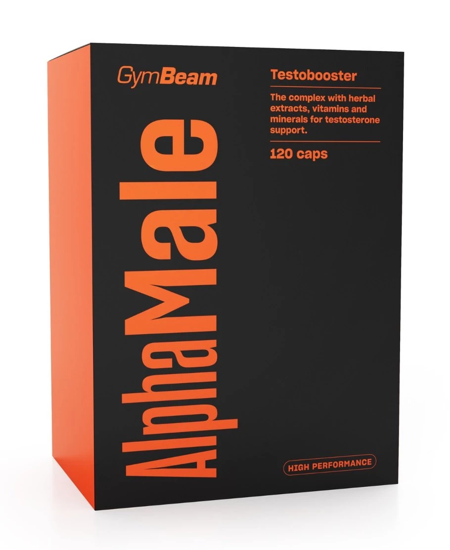 AlphaMale TestoBooster - GymBeam  120 kaps.