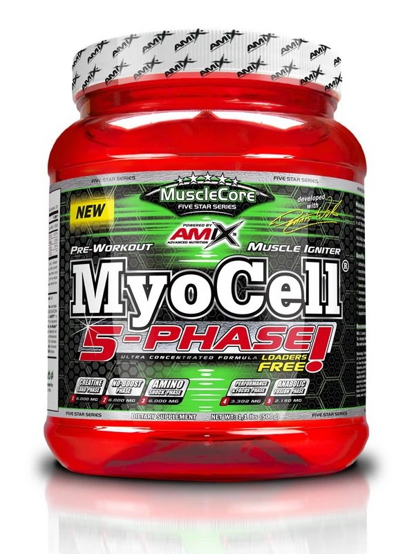 MyoCell 5 phase - Amix 500 g Lemon Lime