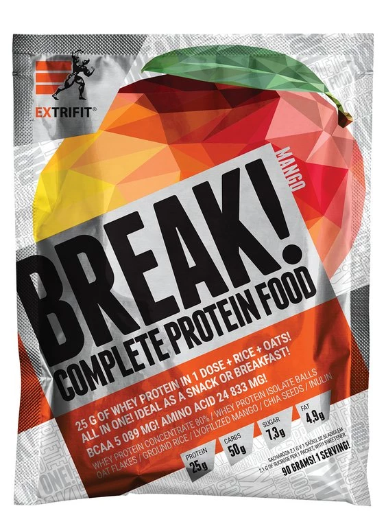 Break! Complete Protein Food - Extrifit 90 g Chocolate