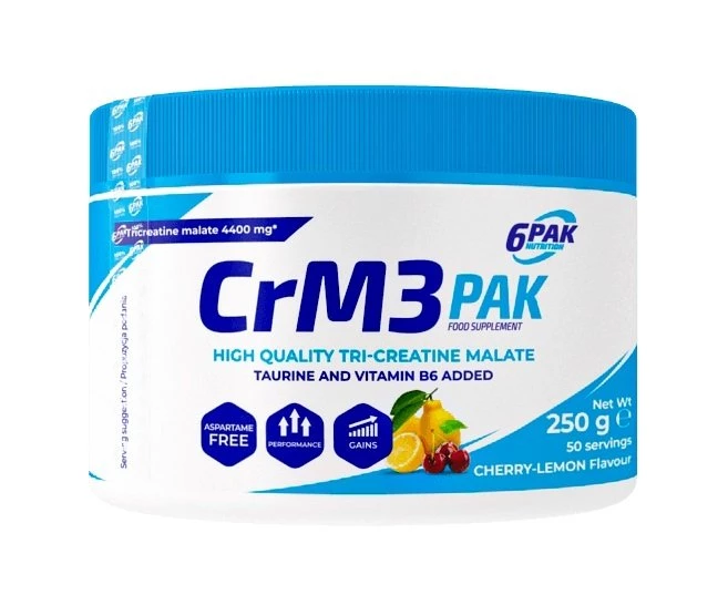 CrM3 PAK - 6PAK Nutrition 250 g Pineapple