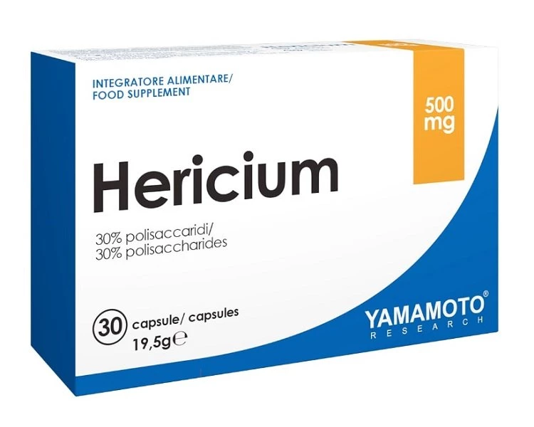 Hericium (Koralovec ježovitý) - Yamamoto 30 kaps.