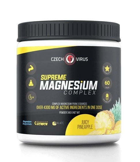 Supreme Magnesium Complex - Czech Virus 340 g Juicy Pineapple