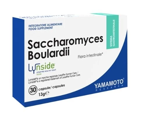 Saccharomyces Boulardii (účinné pri liečbe hnačky) - Yamamoto 30 kaps.