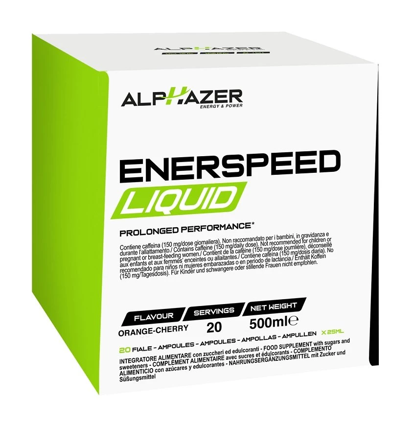 Enerspeed Liquid - Alphazer 20 x 25 ml. Orange Cherry