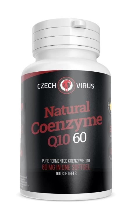 Natural Coenzyme Q10 - Czech Virus 100 softgels