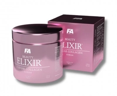 Beauty Elixir Caviar Collagen práškový - Fitness Authority 270 g Fruit Punch