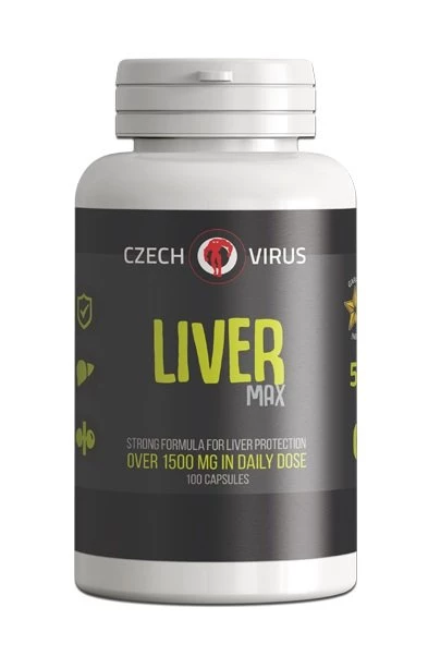 Liver Max - Czech Virus 100 kaps.