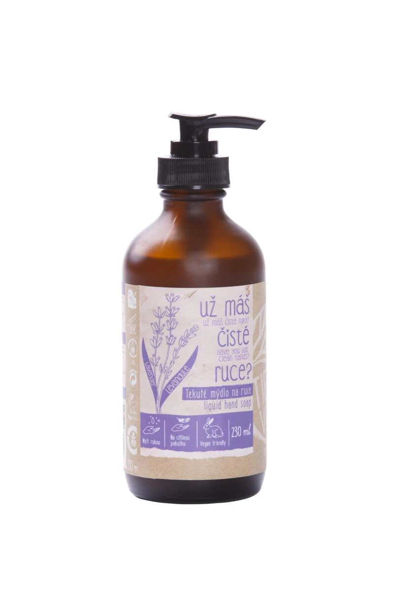TIERRA VERDE - Tekuté mydlo na ruky s vôňou levandule, 230 ml