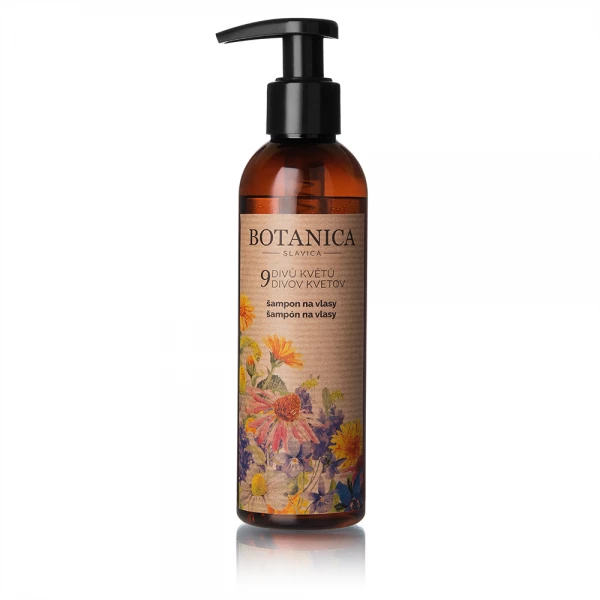 Botanica Slavica - Šampón na vlasy 9 divov kvetov 200 ml