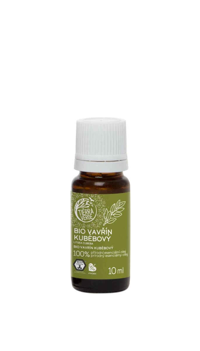 Esenciálny olej BIO Vavrín kubébový (10 ml) - Tierra Verde