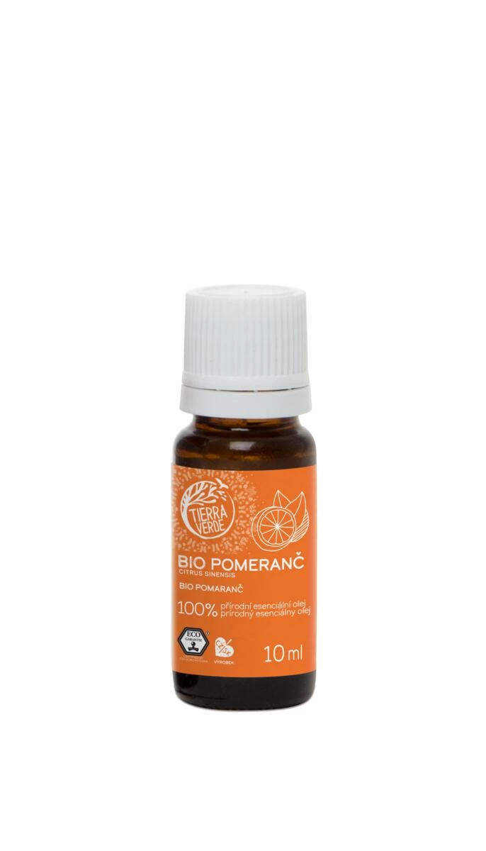 Esenciálny olej BIO Pomaranč (10 ml) - Tierra Verde