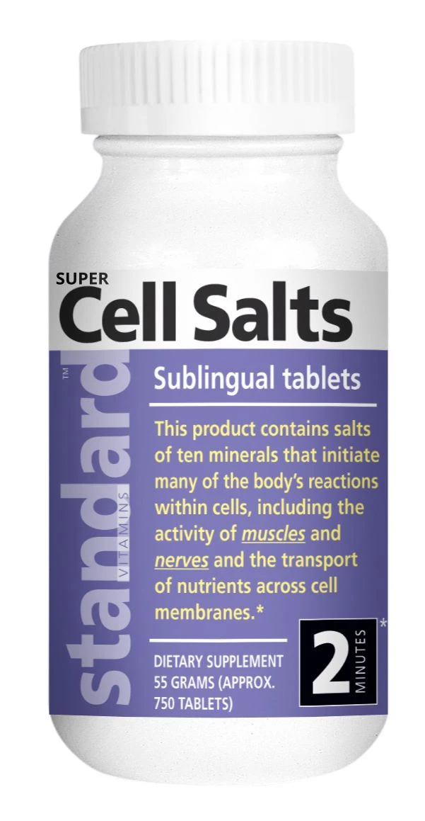 Standard Vitamins Bunkové soli, 750 tabliet