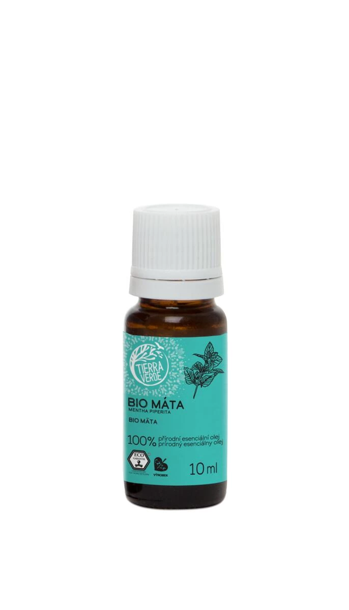Esenciálny olej BIO Mäta (10 ml) - Tierra Verde